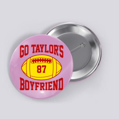 Go Taylors Boyfriend Football Button