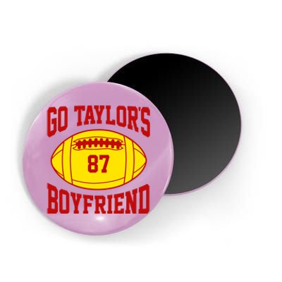 Go Taylors Boyfriend Football Magnet