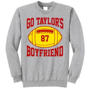 Go Taylors Boyfriend Football Sweatshirt