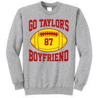 Go Taylors Boyfriend Football Sweatshirt