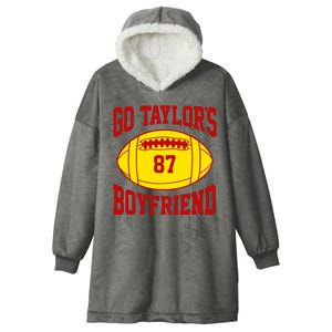 Go Taylors Boyfriend Football Hooded Wearable Blanket