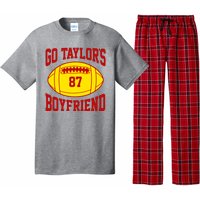 Go Taylors Boyfriend Football Pajama Set