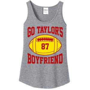 Go Taylors Boyfriend Football Ladies Essential Tank