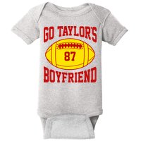 Go Taylors Boyfriend Football Baby Bodysuit