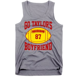 Go Taylors Boyfriend Football Tank Top