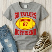 Go Taylors Boyfriend Football Womens T-Shirt