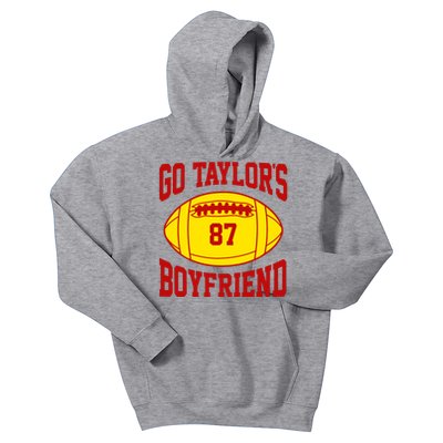 Go Taylors Boyfriend Football Kids Hoodie