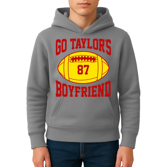 Go Taylors Boyfriend Football Kids Hoodie