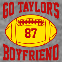 Go Taylors Boyfriend Football Kids Hoodie