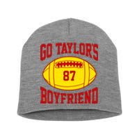 Go Taylors Boyfriend Football Short Acrylic Beanie