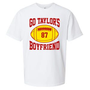 Go Taylors Boyfriend Football Sueded Cloud Jersey T-Shirt