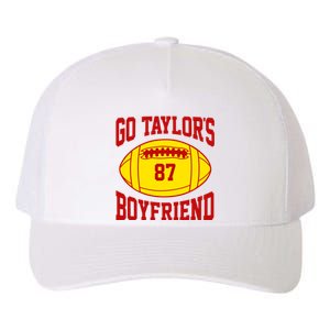 Go Taylors Boyfriend Football Yupoong Adult 5-Panel Trucker Hat