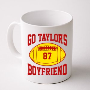 Go Taylors Boyfriend Football Coffee Mug