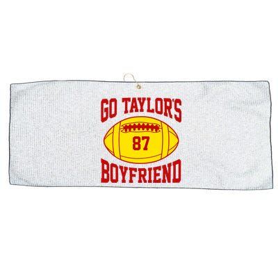 Go Taylors Boyfriend Football Large Microfiber Waffle Golf Towel