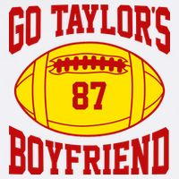 Go Taylors Boyfriend Football Poster