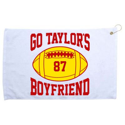 Go Taylors Boyfriend Football Grommeted Golf Towel