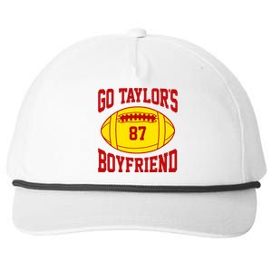 Go Taylors Boyfriend Football Snapback Five-Panel Rope Hat