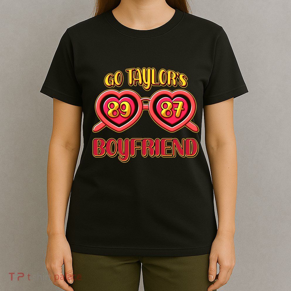 Go TaylorS Boyfriend Football Sports Fan T-Shirt