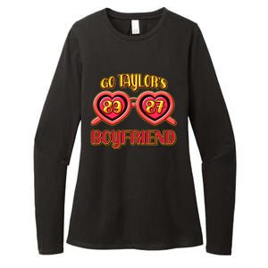 Go TaylorS Boyfriend Football Sports Fan Womens CVC Long Sleeve Shirt