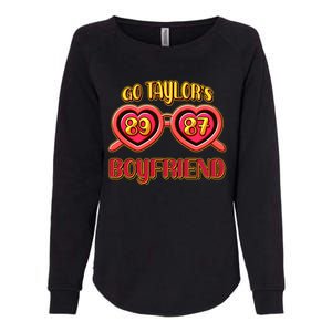 Go TaylorS Boyfriend Football Sports Fan Womens California Wash Sweatshirt