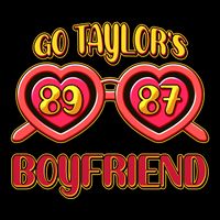 Go TaylorS Boyfriend Football Sports Fan Womens Tank Top