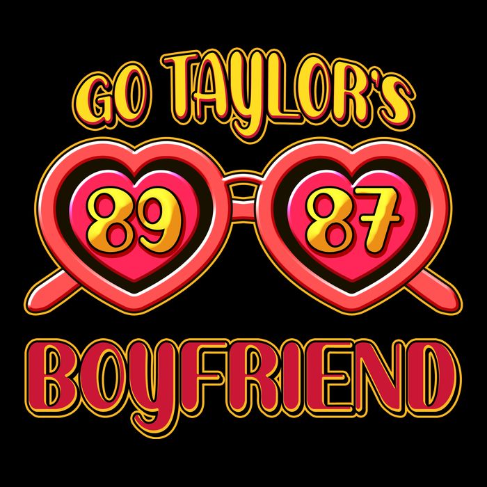 Go TaylorS Boyfriend Football Sports Fan Womens Tank Top