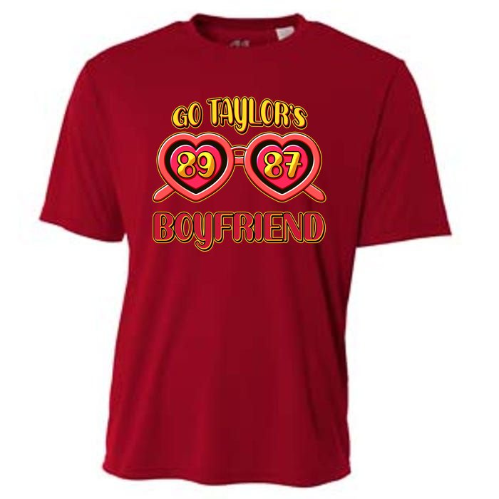 Go TaylorS Boyfriend Football Sports Fan Cooling Performance Crew T-Shirt