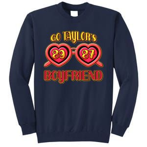 Go TaylorS Boyfriend Football Sports Fan Tall Sweatshirt