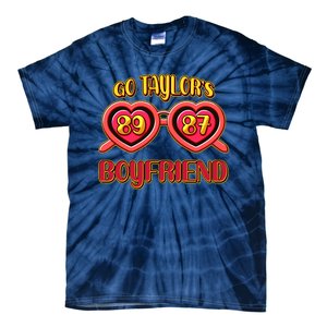 Go TaylorS Boyfriend Football Sports Fan Tie-Dye T-Shirt