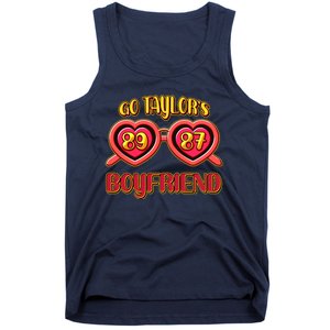 Go TaylorS Boyfriend Football Sports Fan Tank Top