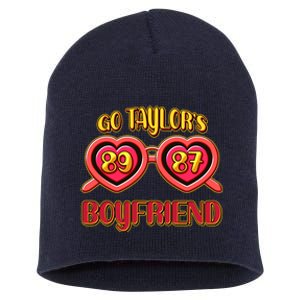 Go TaylorS Boyfriend Football Sports Fan Short Acrylic Beanie