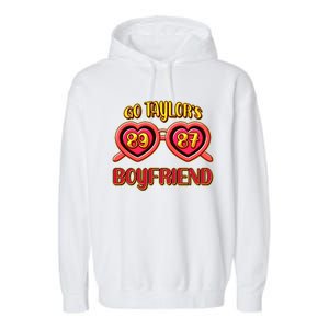 Go TaylorS Boyfriend Football Sports Fan Garment-Dyed Fleece Hoodie