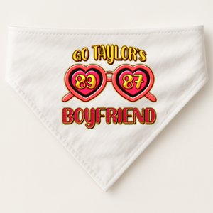 Go TaylorS Boyfriend Football Sports Fan USA-Made Doggie Bandana