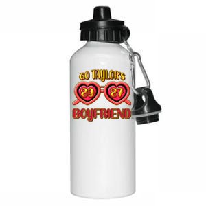 Go TaylorS Boyfriend Football Sports Fan Aluminum Water Bottle