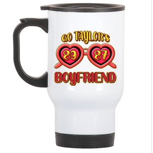 Go TaylorS Boyfriend Football Sports Fan Stainless Steel Travel Mug