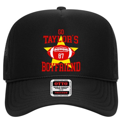 Go T.aylors Boyfriend Football Funny Go T.aylor's Boyfriend Trucker Hat