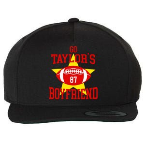 Go T.aylors Boyfriend Football Funny Go T.aylor's Boyfriend Wool Snapback Cap