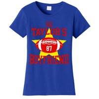 Go T.aylors Boyfriend Football Funny Go T.aylor's Boyfriend Women's T-Shirt