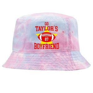 Go T.aylors Boyfriend Football Funny Go T.aylor's Boyfriend Tie-Dyed Bucket Hat