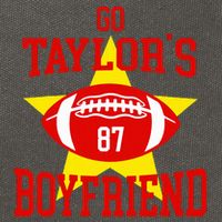 Go T.aylors Boyfriend Football Funny Go T.aylor's Boyfriend Cotton Canvas Backpack