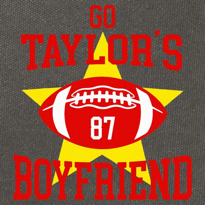 Go T.aylors Boyfriend Football Funny Go T.aylor's Boyfriend Cotton Canvas Backpack
