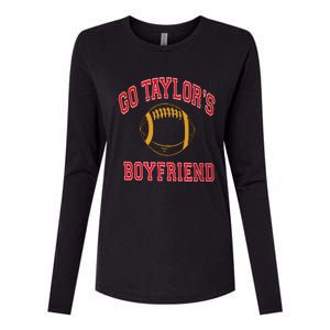 Go T.aylor's Boyfriend T.ravis K.elce Womens Cotton Relaxed Long Sleeve T-Shirt