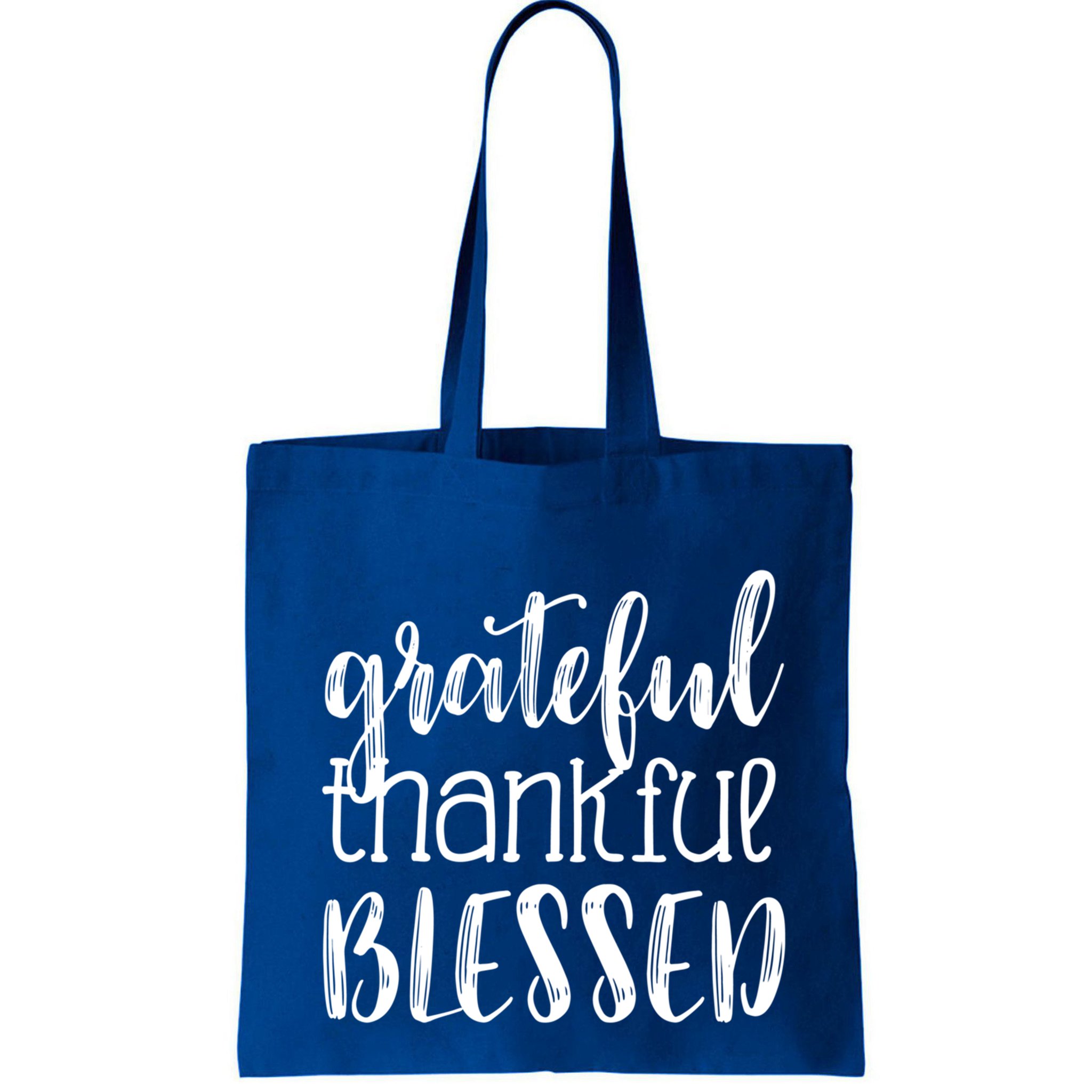 Grateful Thankful Blessed Gift Thanksgiving Bag