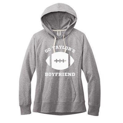 Go T.aylor's Boyfriend Football Red Women's Fleece Hoodie