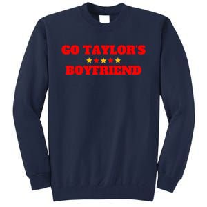 Go TaylorS Boyfriend Football Fan Tall Sweatshirt