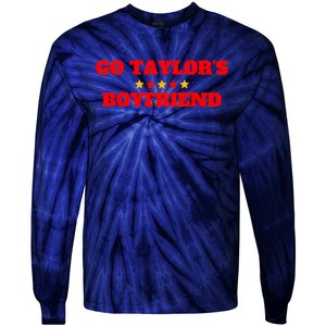 Go TaylorS Boyfriend Football Fan Tie-Dye Long Sleeve Shirt