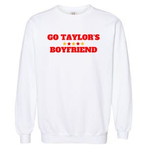 Go TaylorS Boyfriend Football Fan Garment-Dyed Sweatshirt