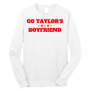 Go TaylorS Boyfriend Football Fan Long Sleeve Shirt