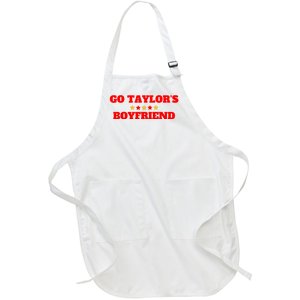 Go TaylorS Boyfriend Football Fan Full-Length Apron With Pockets