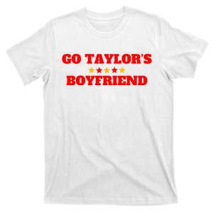 Go TaylorS Boyfriend Football Fan T-Shirt